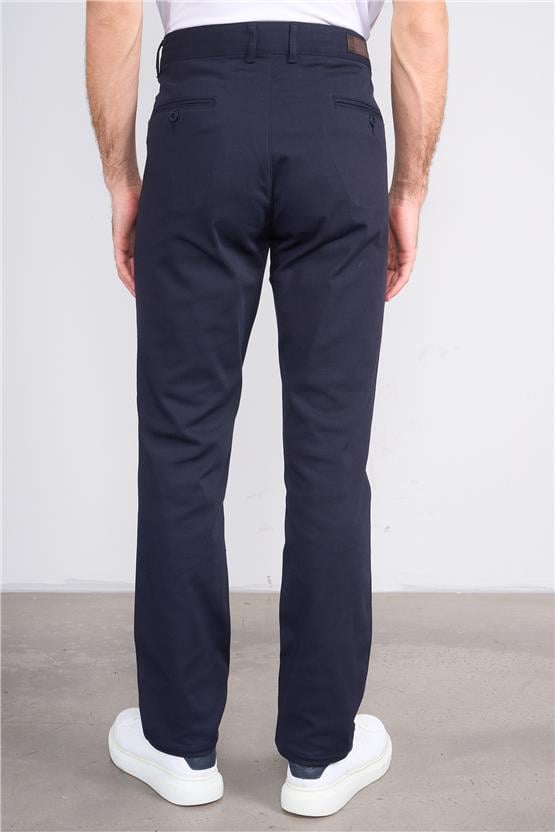 Erpant 1 Lacivert Erkek Pamuk Gabardin Regular Pantolon