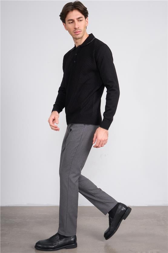 Erpant 10 Füme Erkek Poliviskon Venüs Slim Pantolon