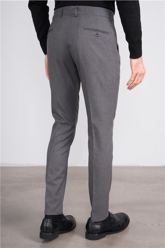 Erpant 10 Füme Erkek Poliviskon Venüs Slim Pantolon