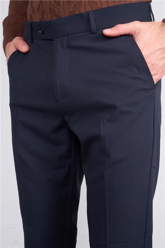 Erpant 10 Lacivert Erkek Poliviskon Venüs Slim Pantolon