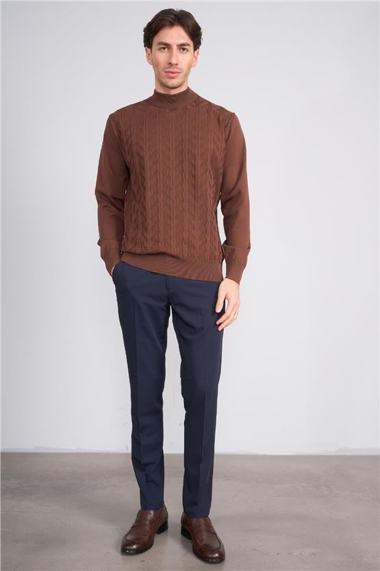 Erpant 10 Lacivert Erkek Poliviskon Venüs Slim Pantolon