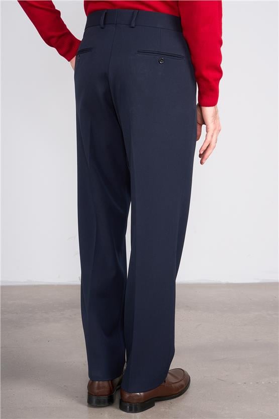 Erpant 12 Lacivert Erkek Flanel Regular Pantolon