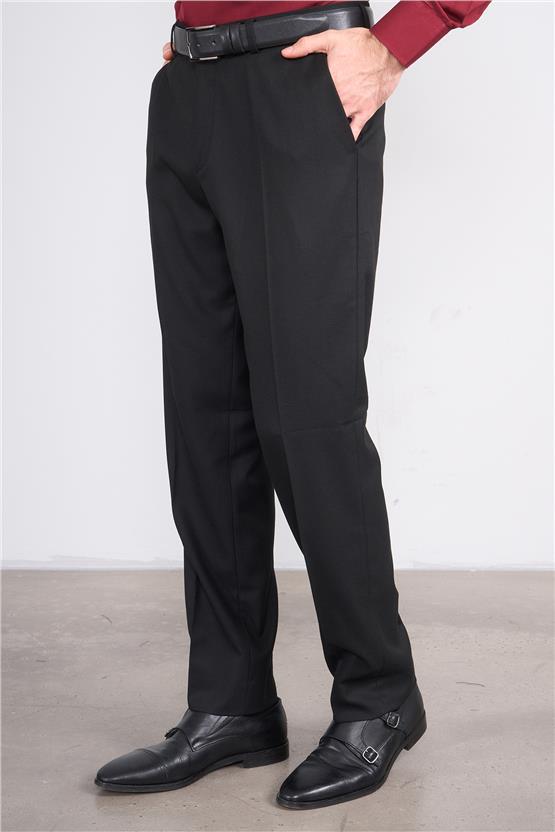 Erpant 12 Siyah Erkek Flanel Regular Pantolon