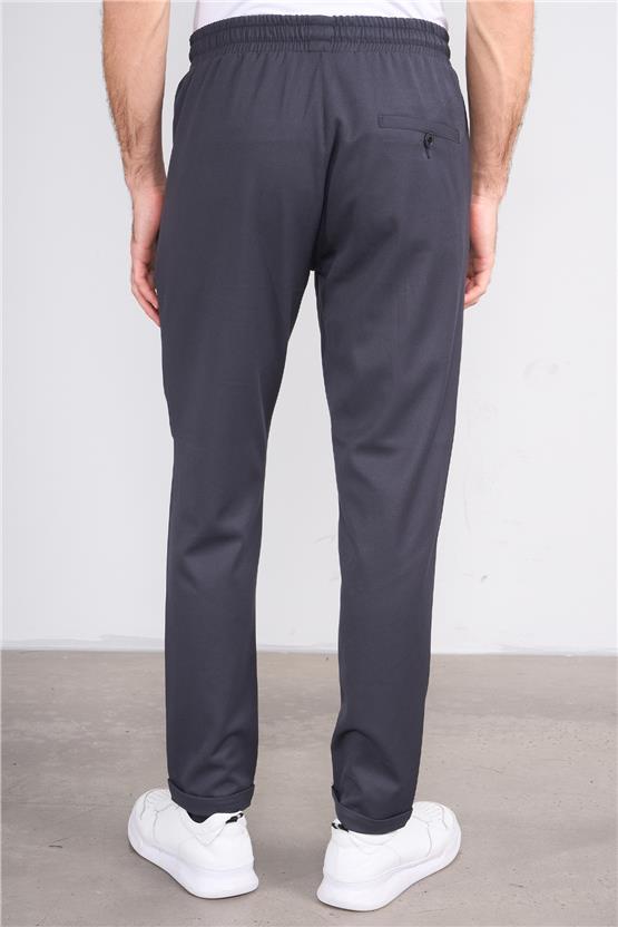 Erpant 13 Gri Erkek Gabardin Jogger Pantolon