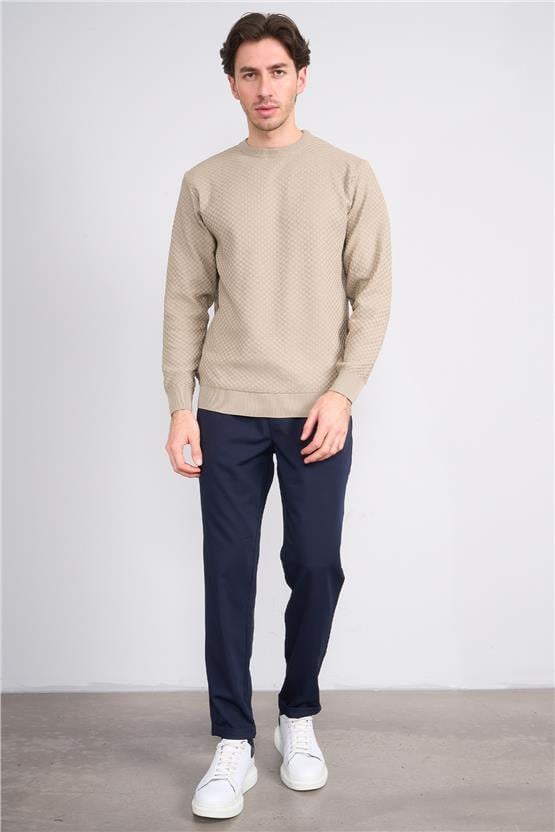 Erpant 13 Lacivert Erkek Gabardin Jogger Pantolon