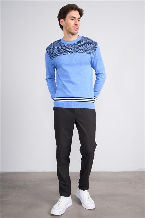 Erpant 13 Siyah Erkek Gabardin Jogger Pantolon