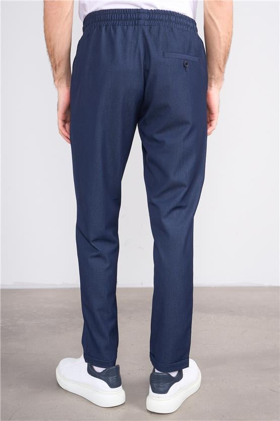 Erpant 15 Lacivert Erkek Melborn Jogger Poliviskon Pantolon