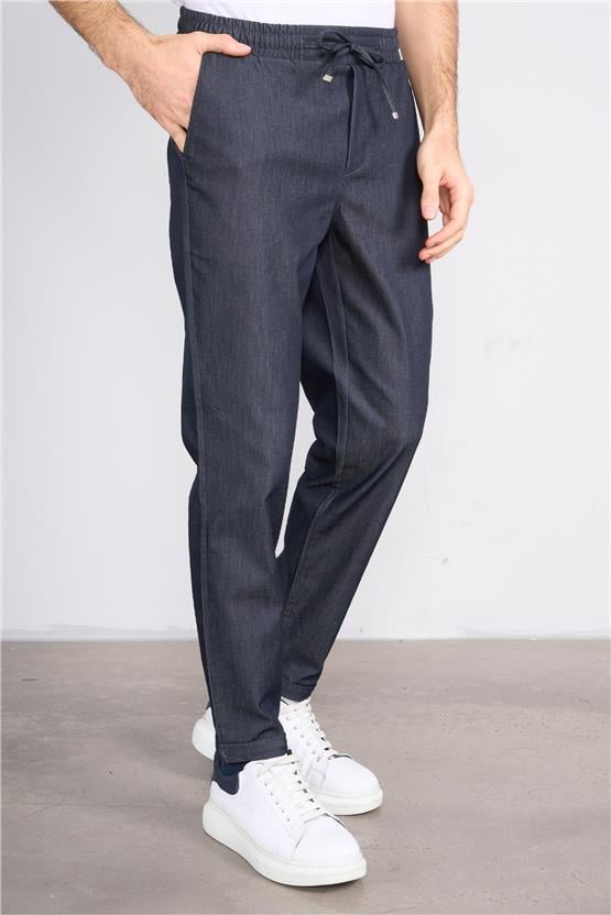 Erpant 15 Siyah Erkek Melborn Jogger Poliviskon Pantolon