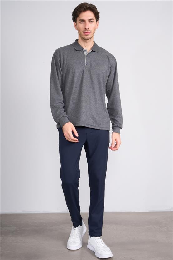 Erpant 16 Lacivert Erkek Venüs Jogger Poliviskon Pantolon