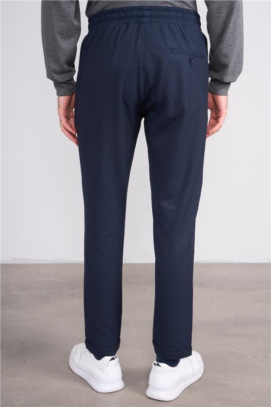 Erpant 16 Lacivert Erkek Venüs Jogger Poliviskon Pantolon