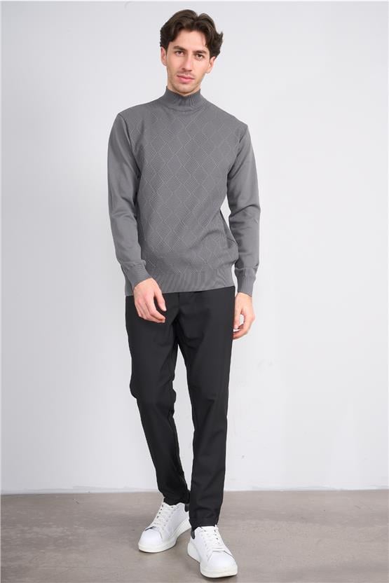 Erpant 16 Siyah Erkek Venüs Jogger Poliviskon Pantolon