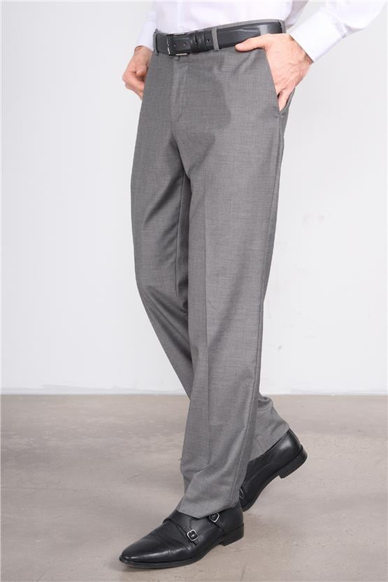 Erpant 7 Gri Erkek Poliviskon Ithal Regular Pantolon