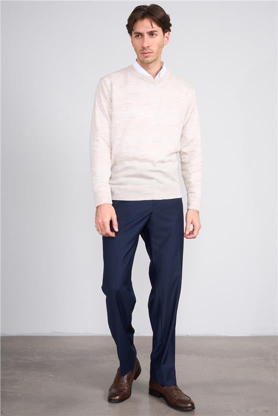 Erpant 7 Lacivert Erkek Poliviskon Ithal Regular Pantolon