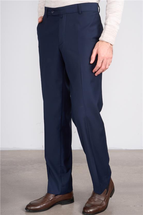 Erpant 7 Lacivert Erkek Poliviskon Ithal Regular Pantolon