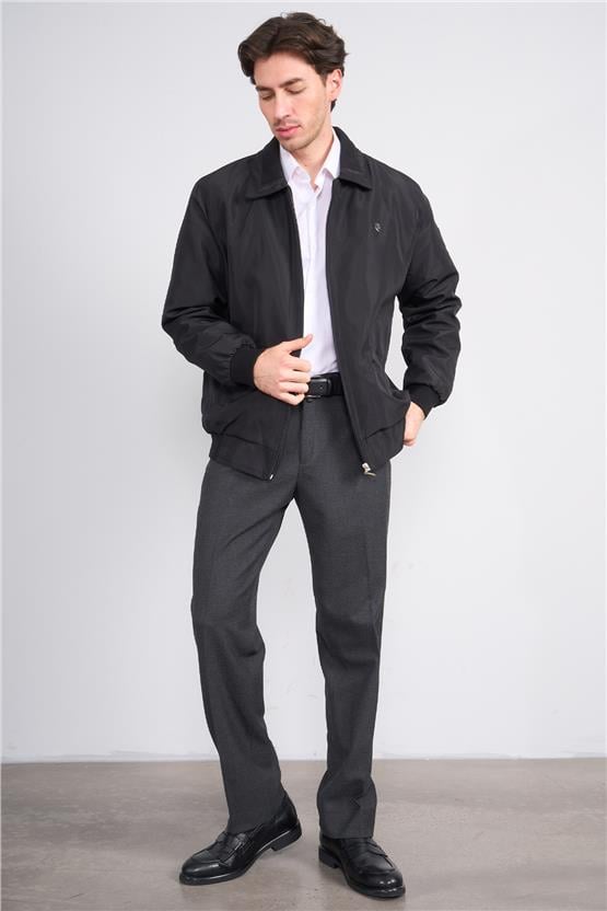 Erpant 8 Füme Erkek Poliviskon Gabardin Regular Pantolon