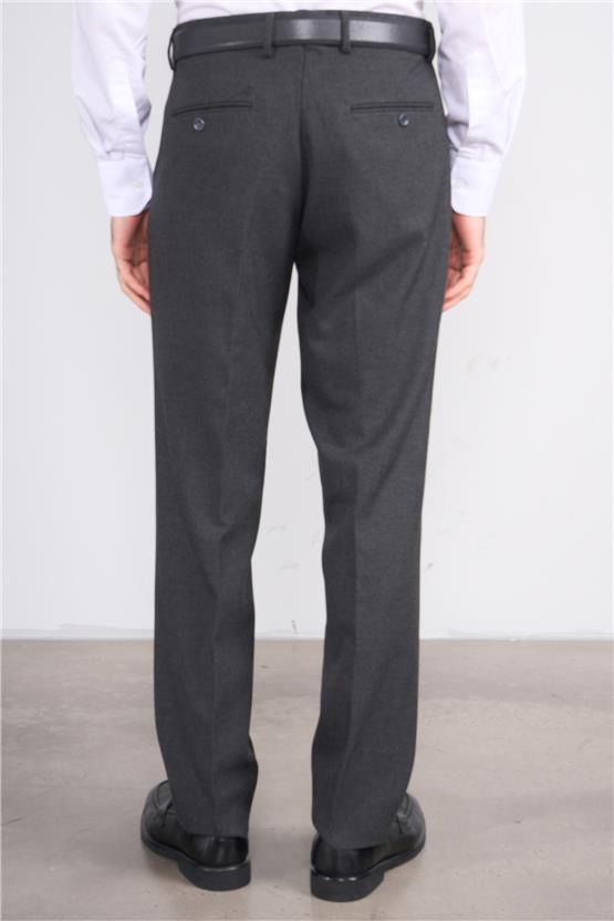 Erpant 8 Füme Erkek Poliviskon Gabardin Regular Pantolon