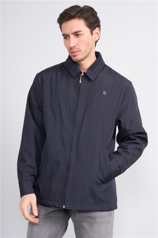 Ertan 800 Lacivert Erkek Safari Bondit Kaban