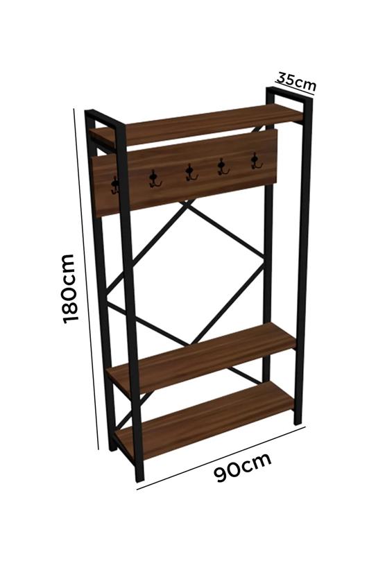 Evdemo Berceste Vestiyer Portmanto Beyaz