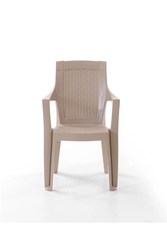 Evdemo Efes 4lü Rattan Sandalye Cappuccino