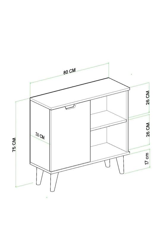 Evdemo Elegant 2 Kapaklı Dekoratif Konsol Barok Ceviz
