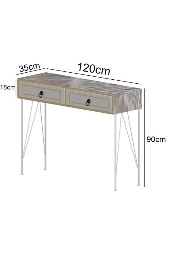 Evdemo London Lüx Dresuar Siyah