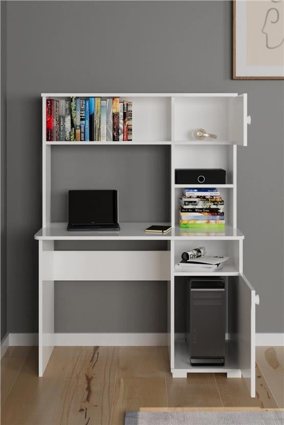 Evdemo Meta Çalışma Masası Beyaz