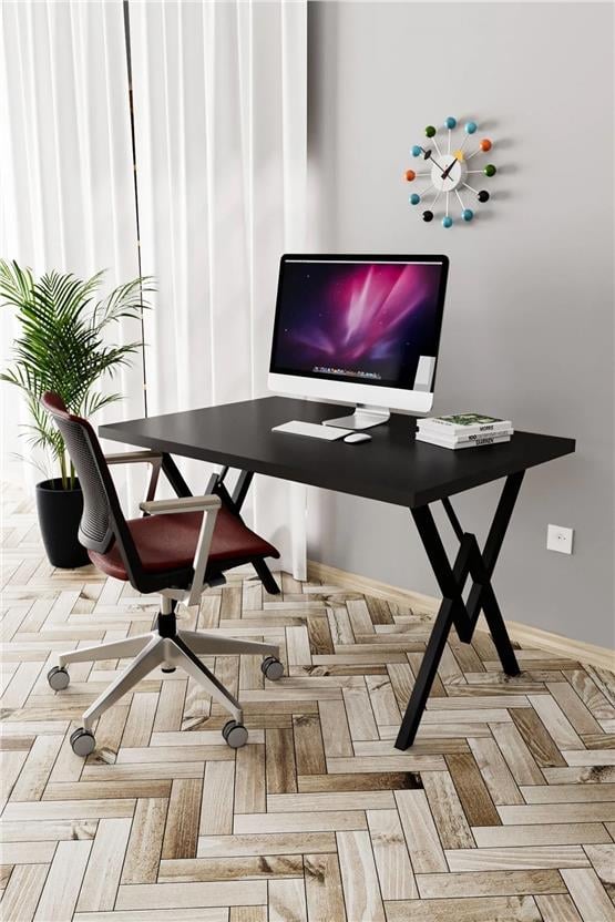 Evdemo Parla Çalışma Masası Siyah