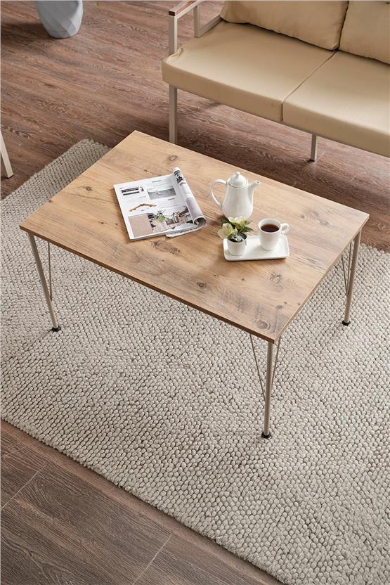 Evdemo Saye Metal Bahçe Balkon Oturma Takımı 2+1+1+Orta Sehpa Cappuccino