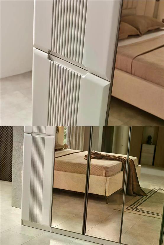 Eymense Akra 6 Kapaklı Gardırop Krem