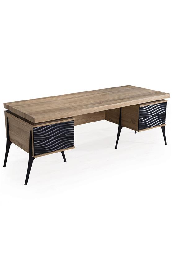 Eymense Alaçatı Ofis Masası Ceviz