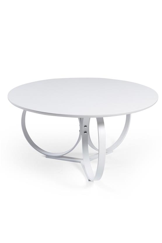 Eymense Alyans Beyaz Orta Sehpa Beyaz