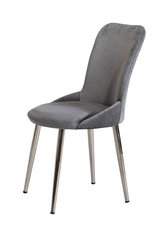 Eymense Astera 4 Sandalyeli Açılır Mutfak Masa Takımı Gri