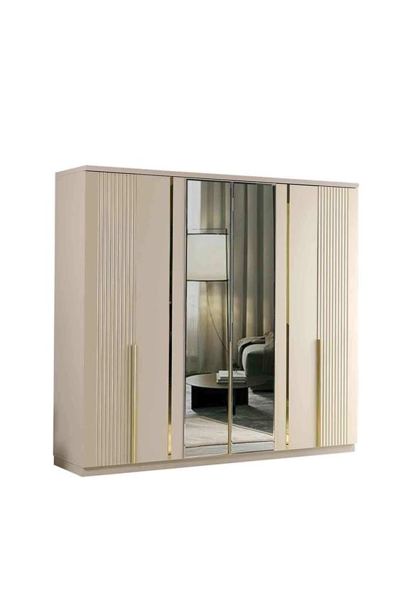 Eymense Biblo 240lık Gardırop Bej