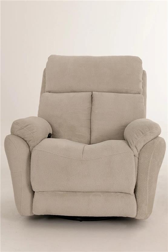 Eymense Comfera Masajlı Elektrikli Tv Baba Koltuğu Sallanır Krem