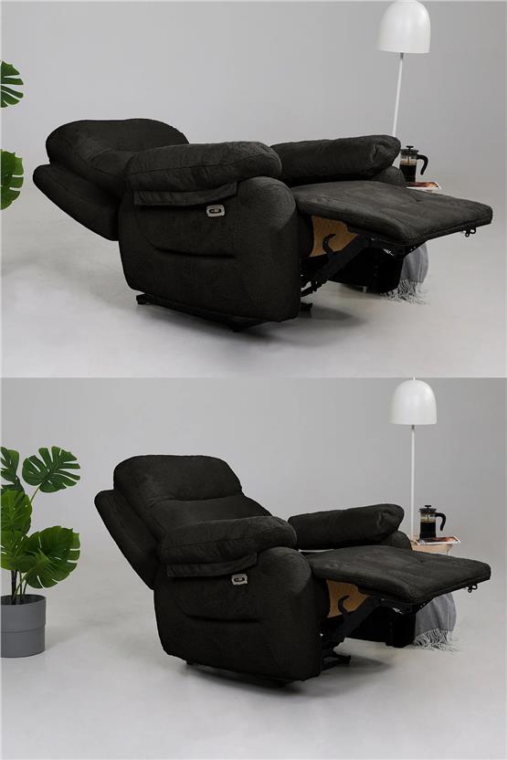 Eymense Comfort Elektrik Mekanizmalı TV Baba Koltuğu Sabit
