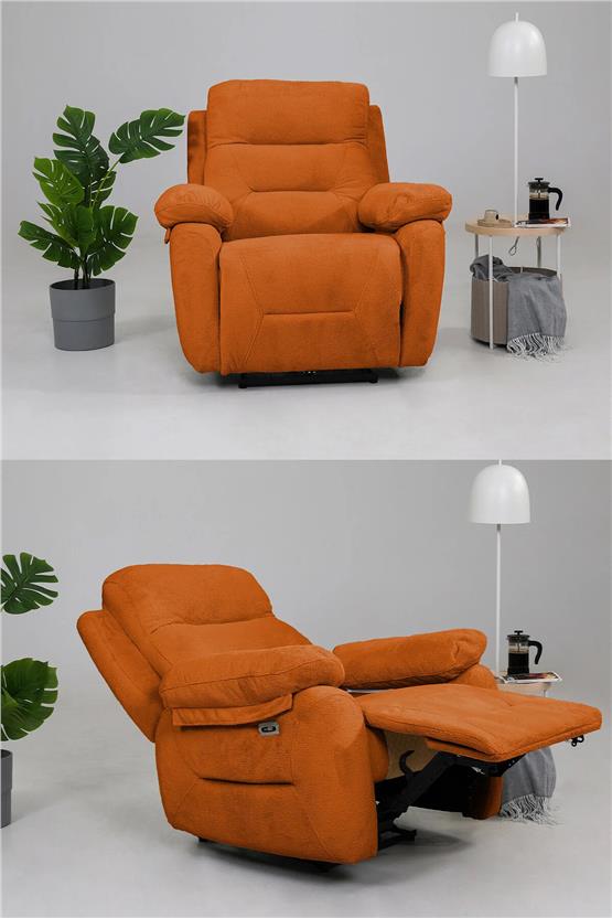 Eymense Comfort Elektrik Mekanizmalı TV Baba Koltuğu Sabit