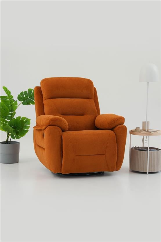 Eymense Comfort TV Koltuğu Fonksiyonel Baba Koltuğu Turuncu