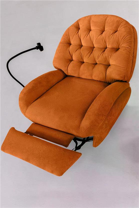 Eymense Dream Elektrik Mekanizmalı TV Baba Koltuğu Kiremit