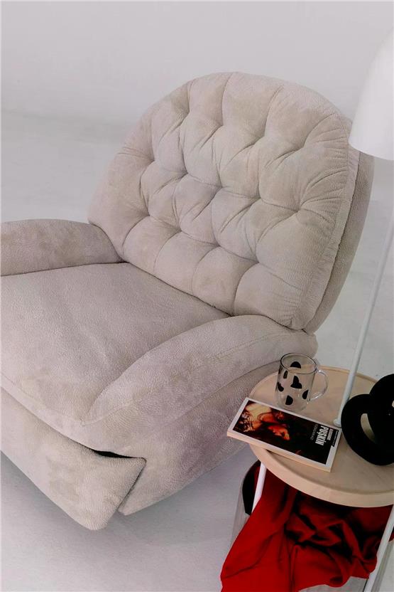 Eymense Dream Elektrik Mekanizmalı TV Baba Koltuğu Krem