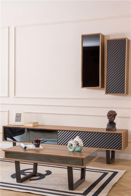 Eymense Efes Tv Ünitesi Seti Ceviz