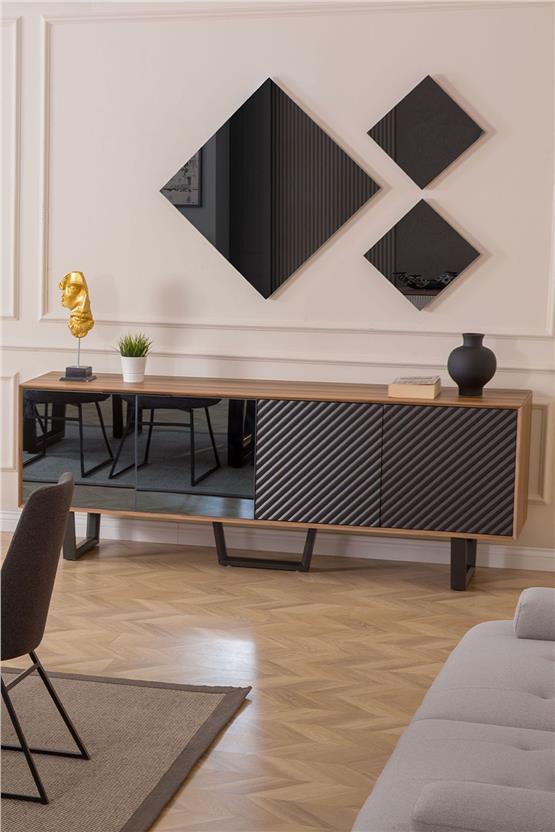 Eymense Efes Yemek Odası Konsol Ceviz