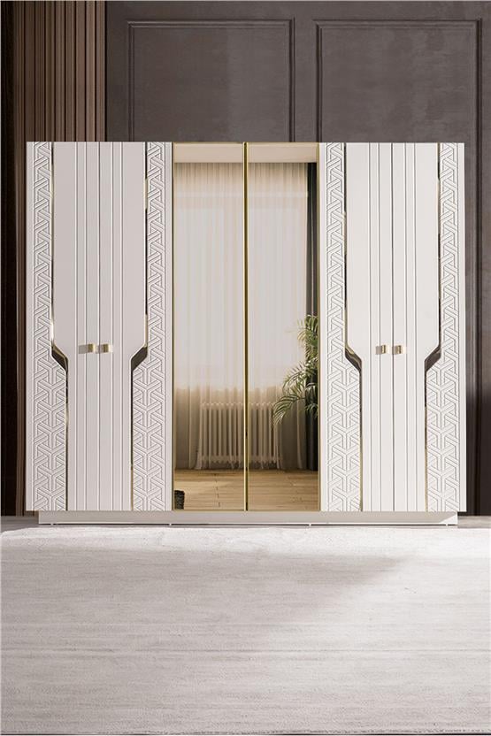 Eymense Elegance 6 Kapaklı Yatak Odası Takımı