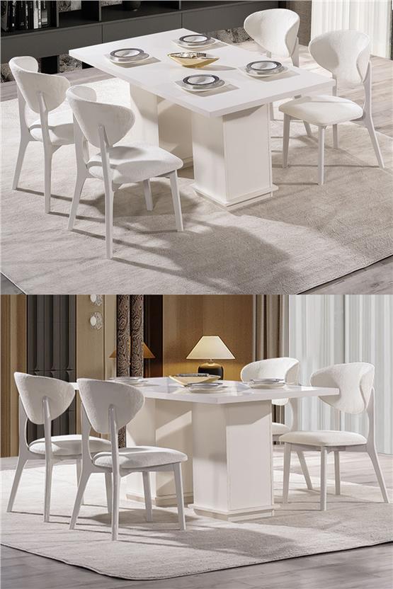 Eymense Elegance 6 Sandalyeli Yemek Odası Takımı