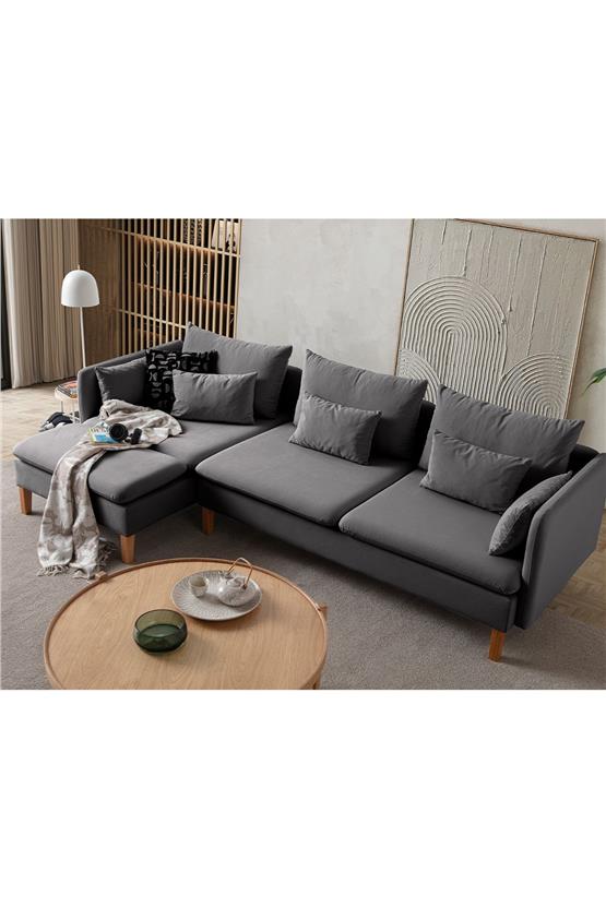 Eymense Flexy Köşe Koltuk Takımı Antrasit
