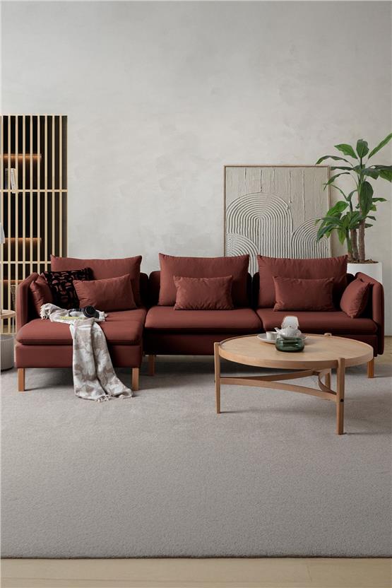 Eymense Flexy Köşe Koltuk Takımı Kiremit