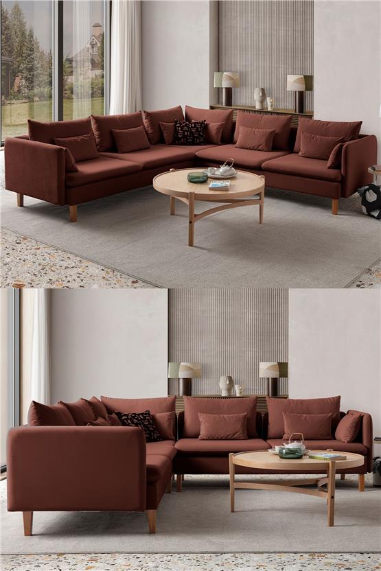 Eymense Flexy L Köşe Takımı Kiremit