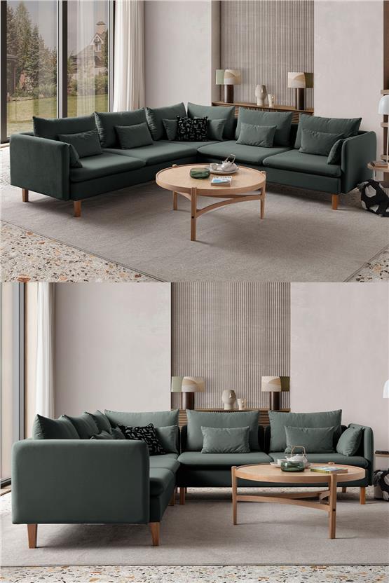 Eymense Flexy L Köşe Takımı Yeşil