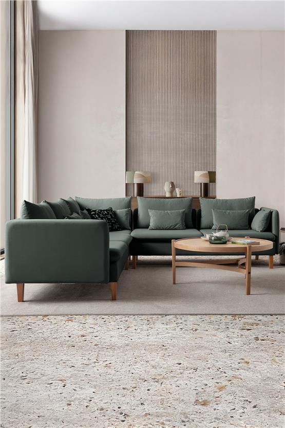 Eymense Flexy L Köşe Takımı Yeşil