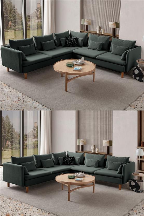 Eymense Flexy L Köşe Takımı Yeşil