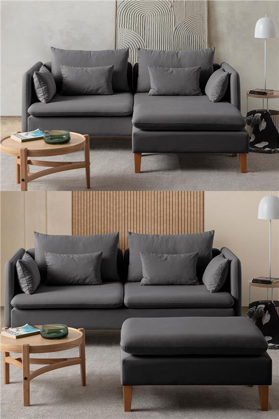 Eymense Flexy Mini Köşe Takımı Antrasit